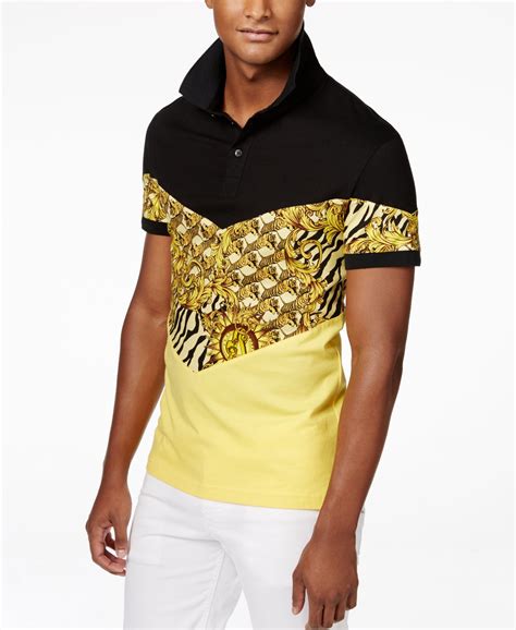 macy's men's versace shirts|Versace style shirts for men.